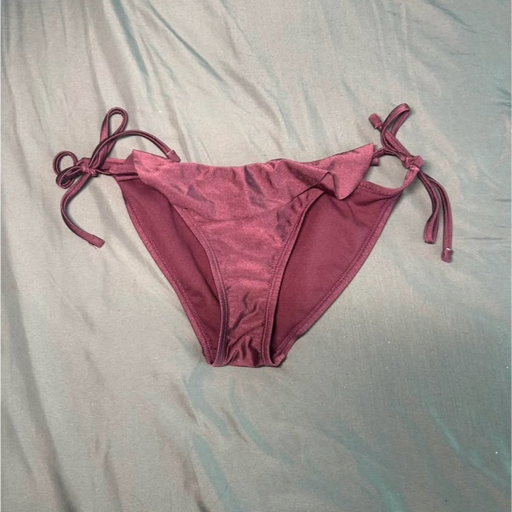 No Boundaries Plum Bikini Bottom